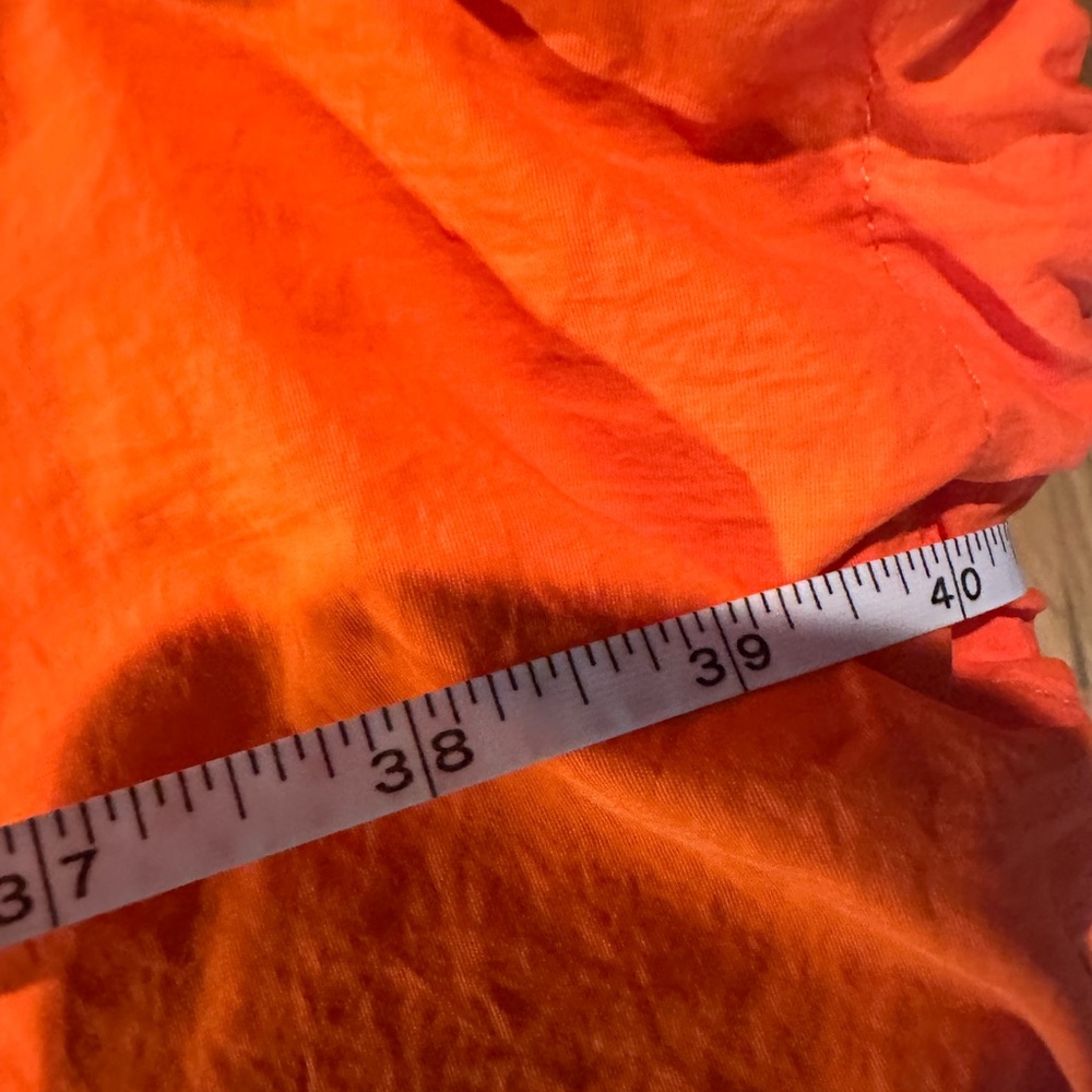 Tinseltown Bright Orange Parachute Pants | Y2K Utility Streetwear Style - Picture 7 of 9